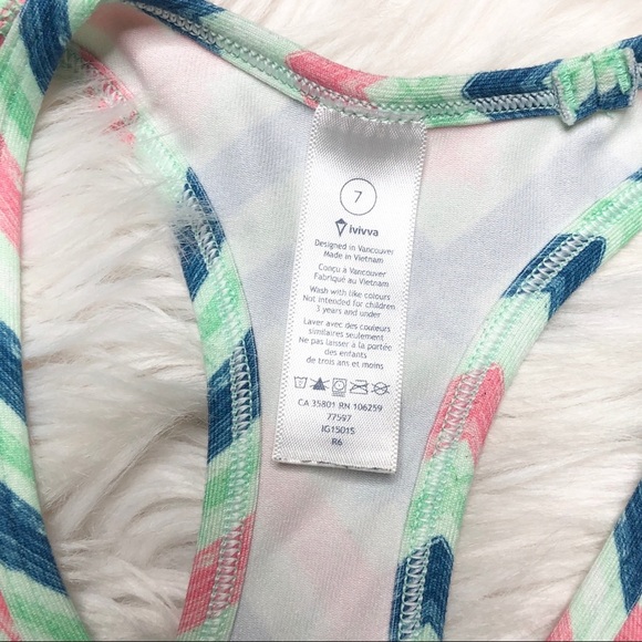 Lululemon Ivivva Zig Zag Tank - Picture 4 of 4